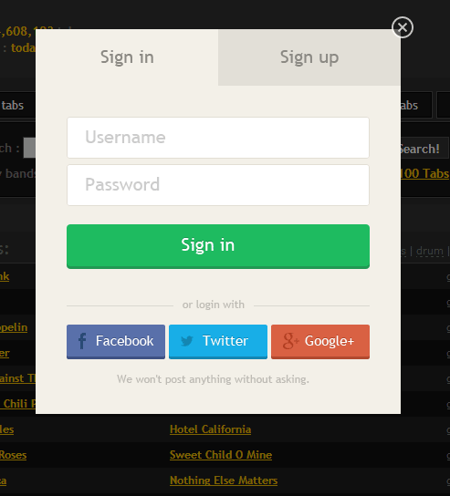 911tabs registration form animated prototype